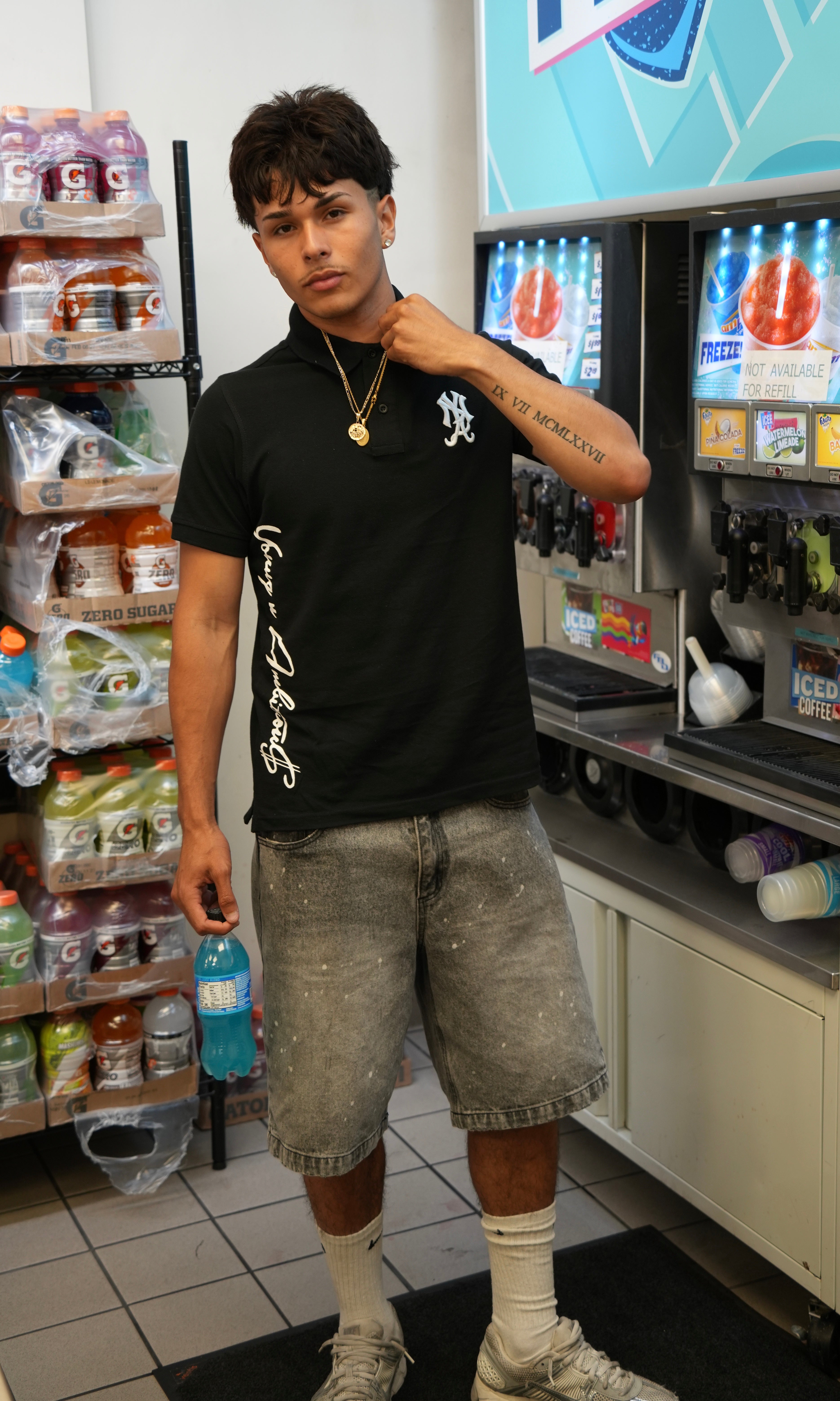 Black YNA Polo
